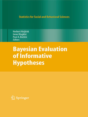 cover image of Bayesian Evaluation of Informative Hypotheses